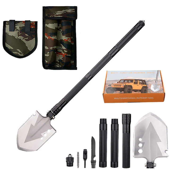 مجرفة تخييم خارجية متعددة الوظائف - Multifunctional Outdoor Camping Shovel Outdoor