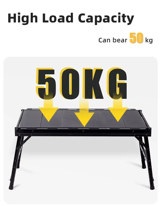 أثاث تخييم خارجي قابل للطي محمول وطاولة . Portable Folding Outdoor Camping