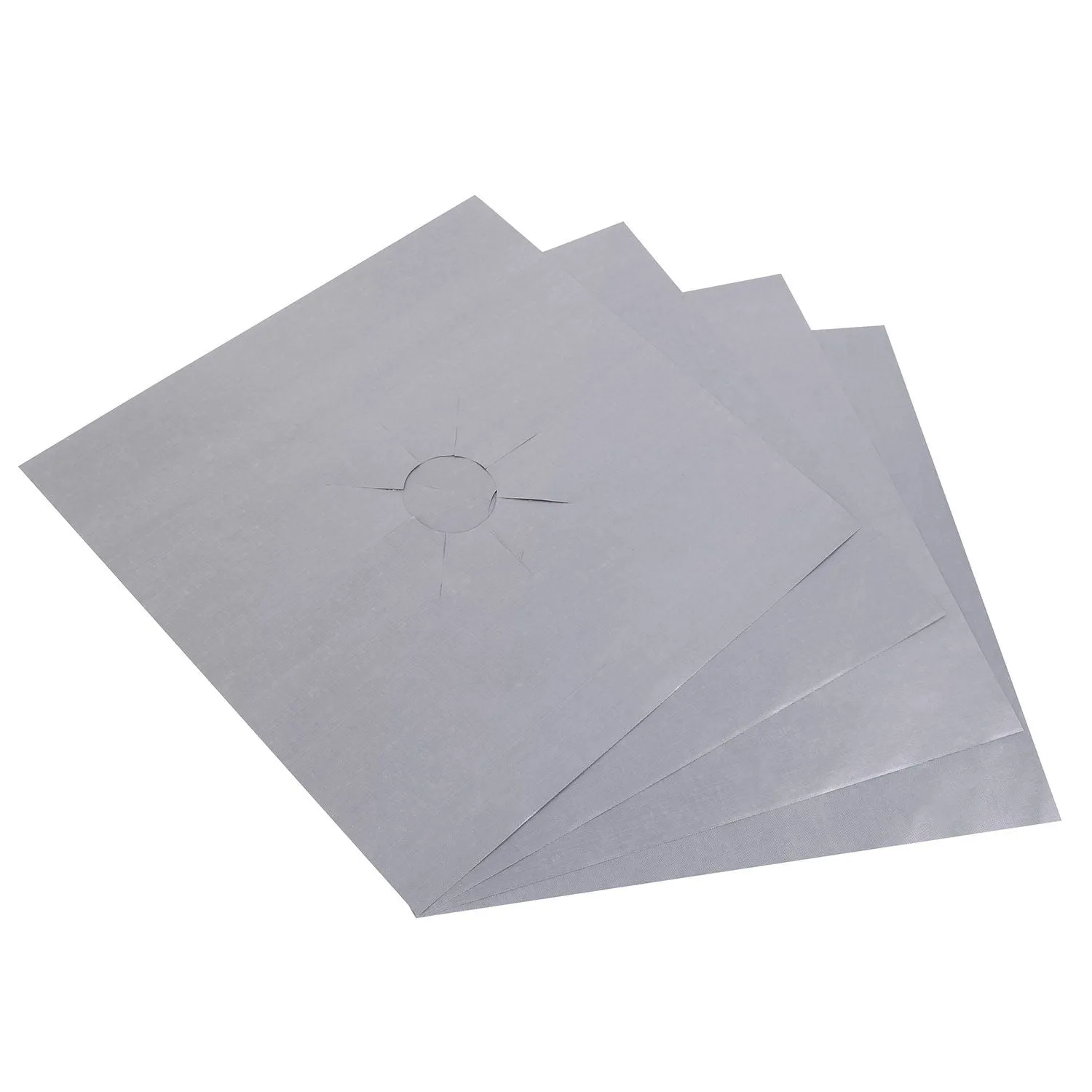 4-Pack Reusable Nonstick Stovetop Burner Protector Liner