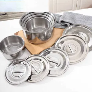 5 قطع من أواني المطبخ من الفولاذ المقاوم . 5 Pieces Stainless Steel Kitchen Utensils