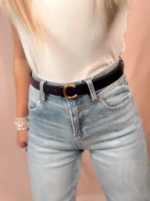 Assorted Gold Horseshoe Belts