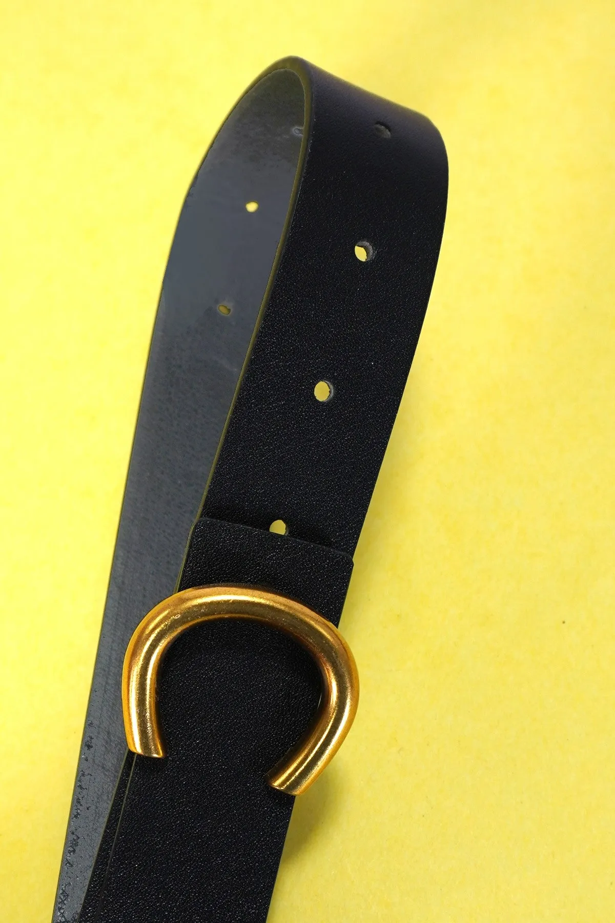 Assorted Gold Horseshoe Belts