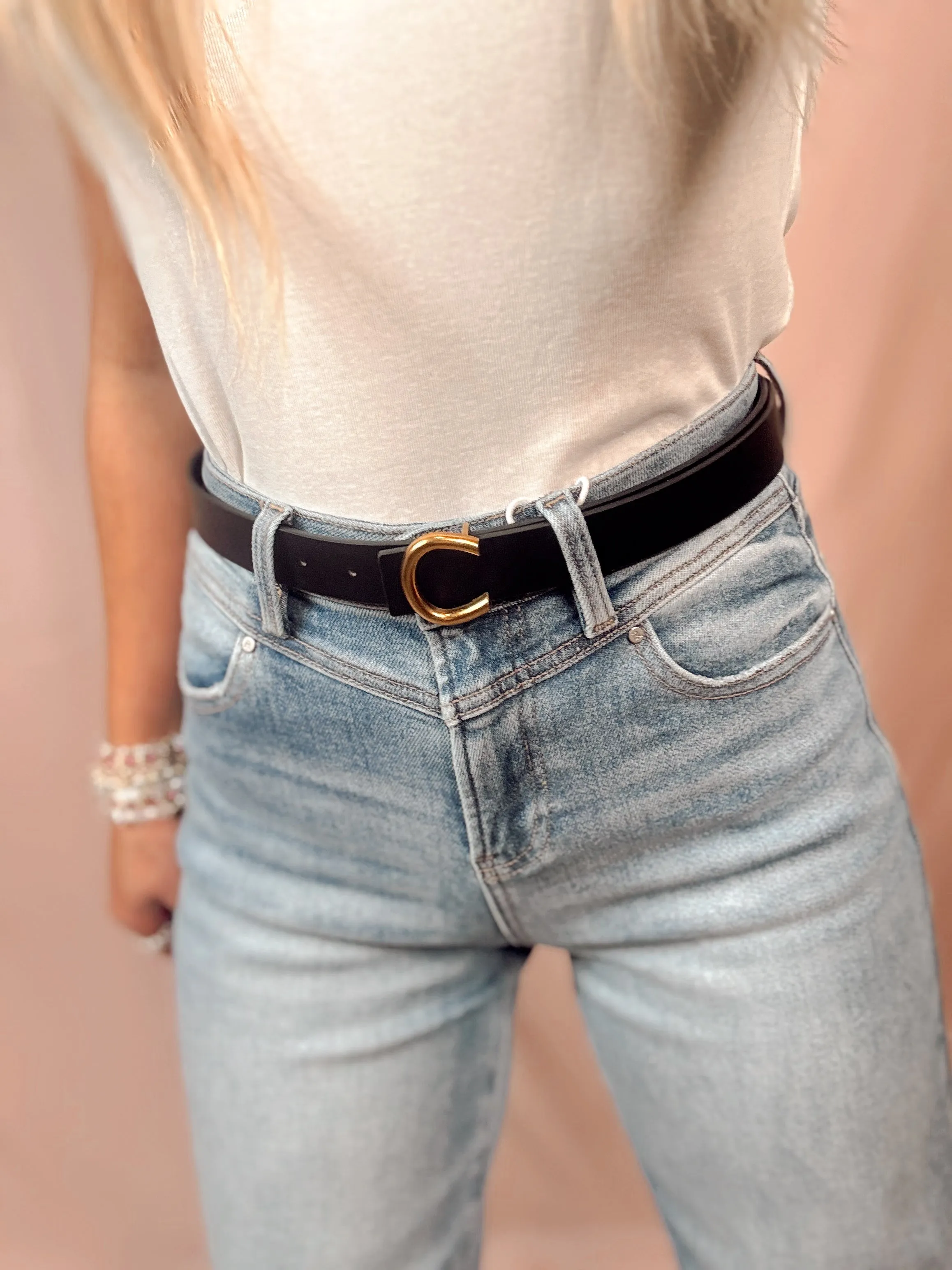 Assorted Gold Horseshoe Belts