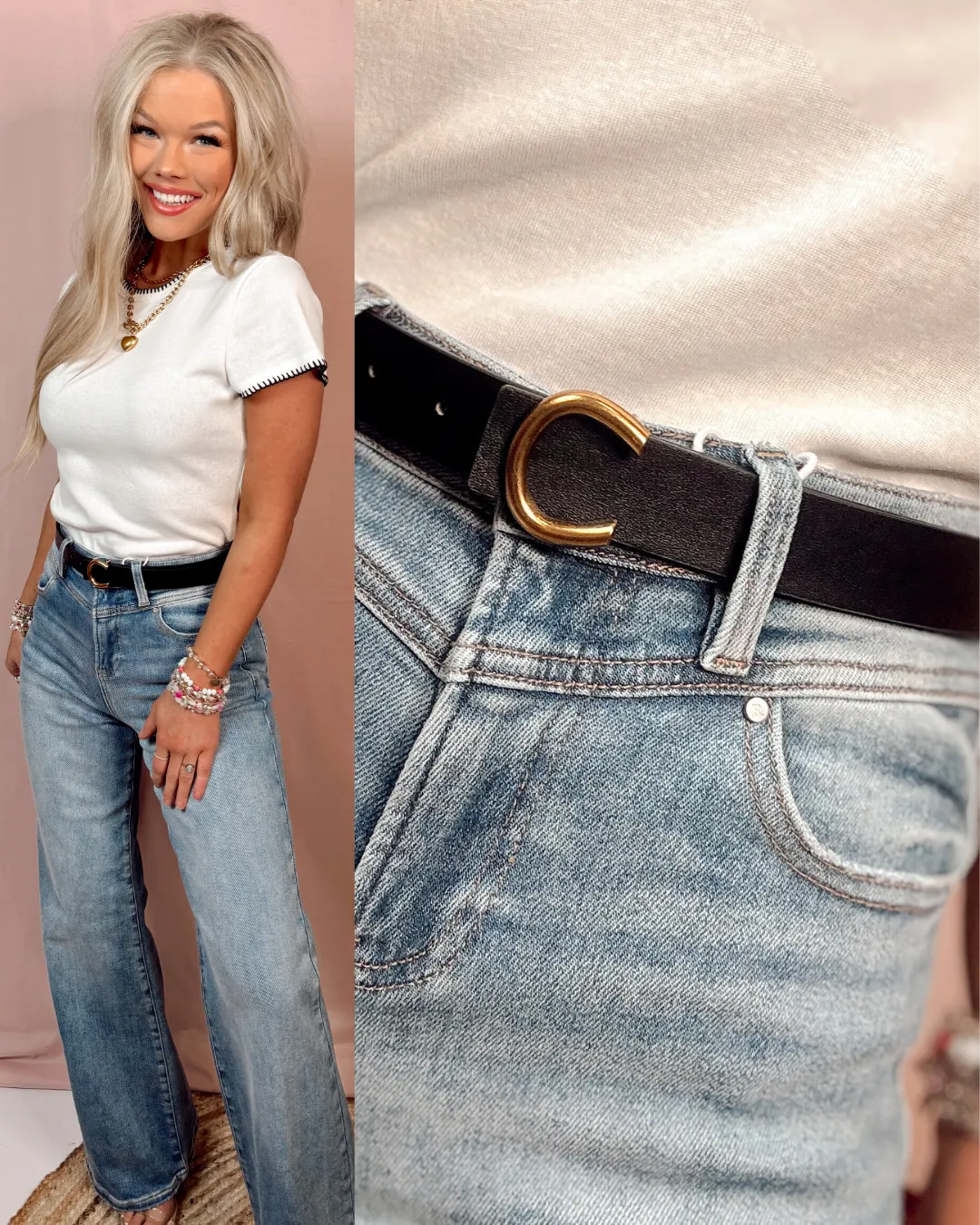 Assorted Gold Horseshoe Belts