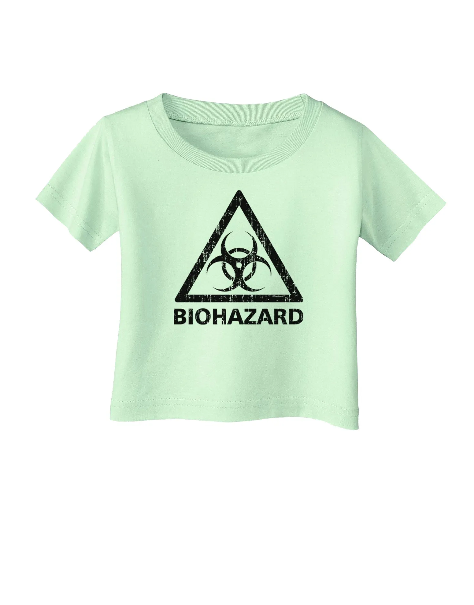 Biohazard Sign Distressed Infant T-Shirt