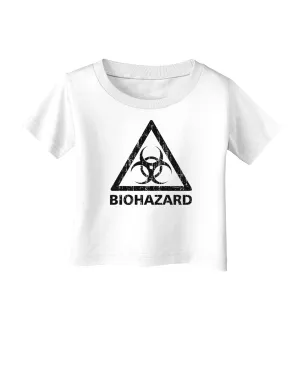Biohazard Sign Distressed Infant T-Shirt