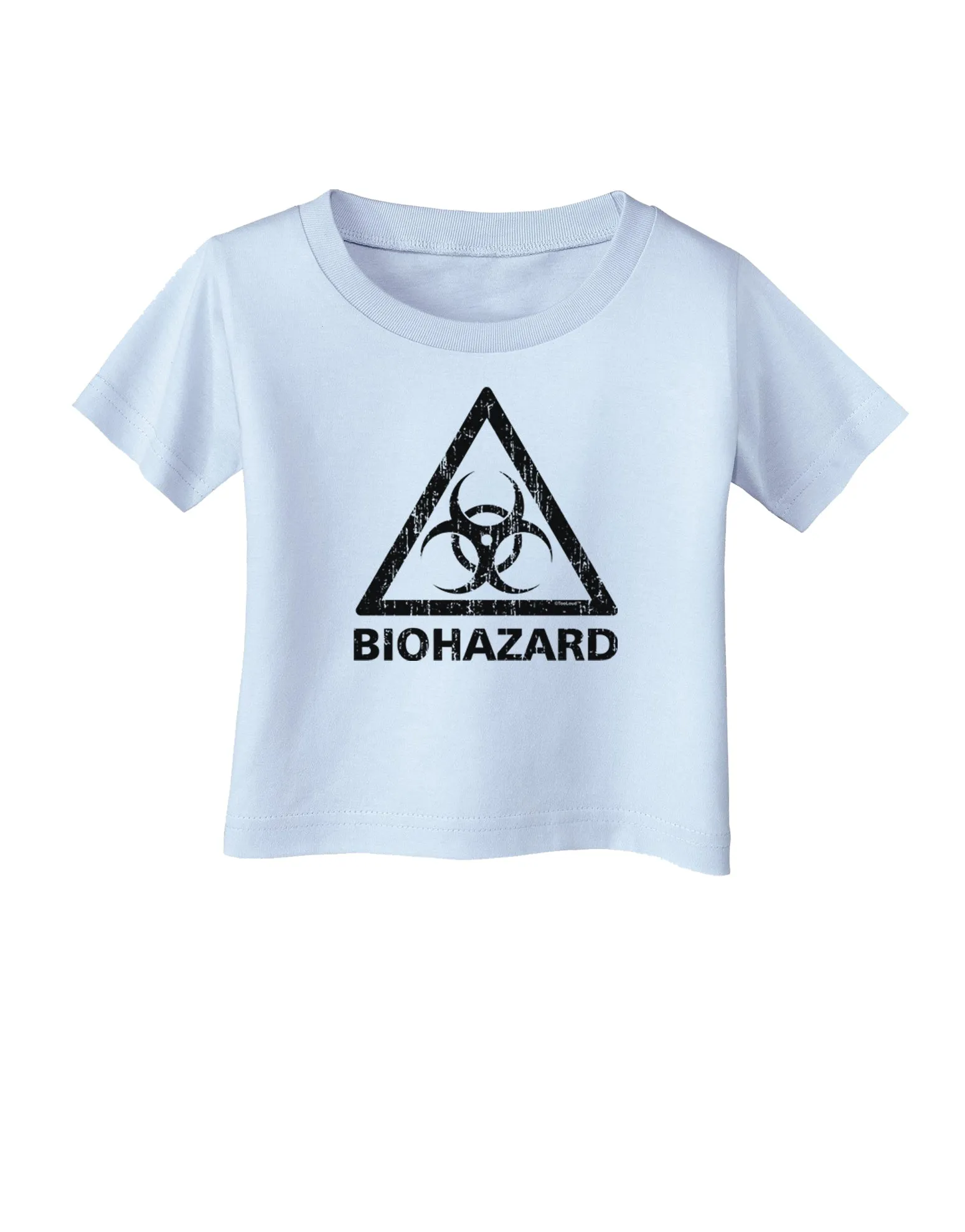 Biohazard Sign Distressed Infant T-Shirt