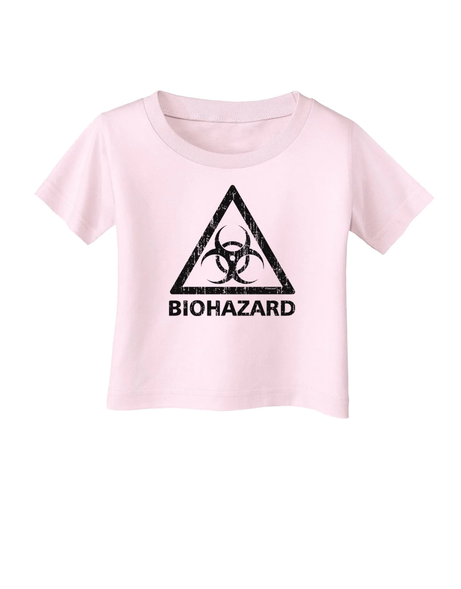 Biohazard Sign Distressed Infant T-Shirt