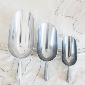 Chefs Metal Scoop