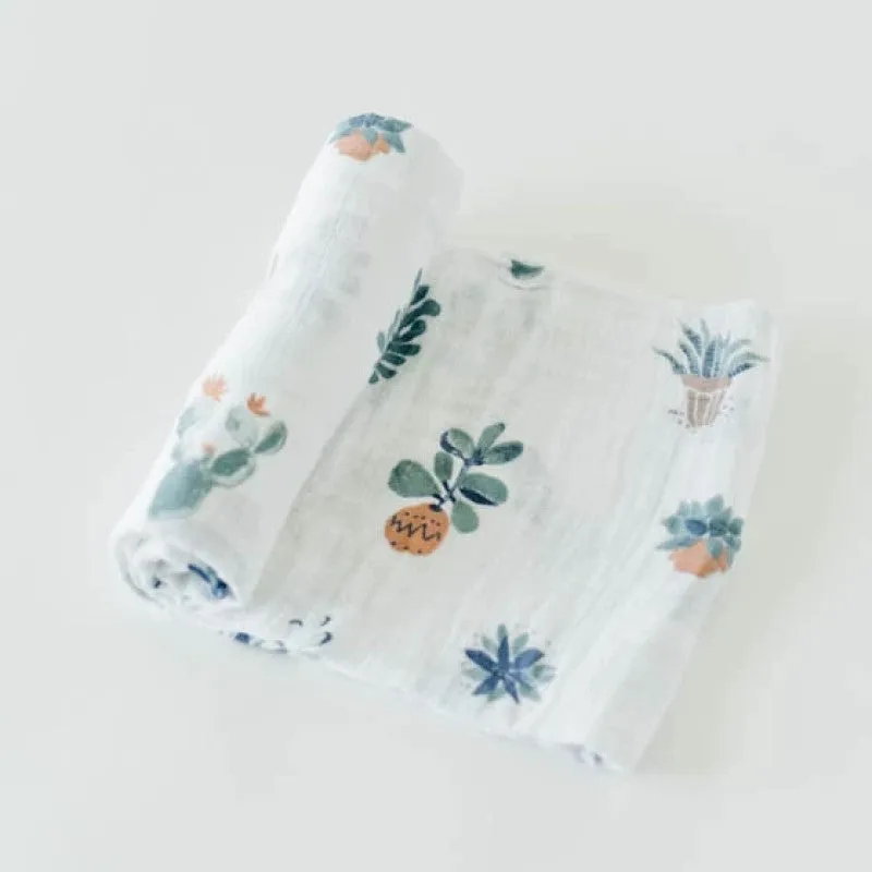 Cotton Muslin Swaddle (Prickle Pots)