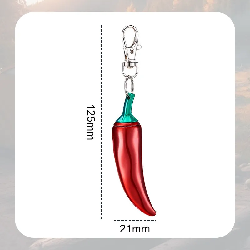 Emergency Survival Keychain Lighter with Permanent Match