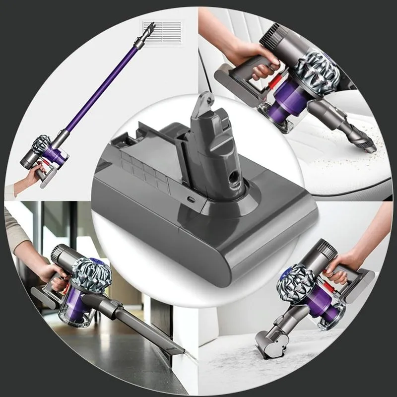 Extra Battery for Dyson V6 Handheld Vacuum - Replacement