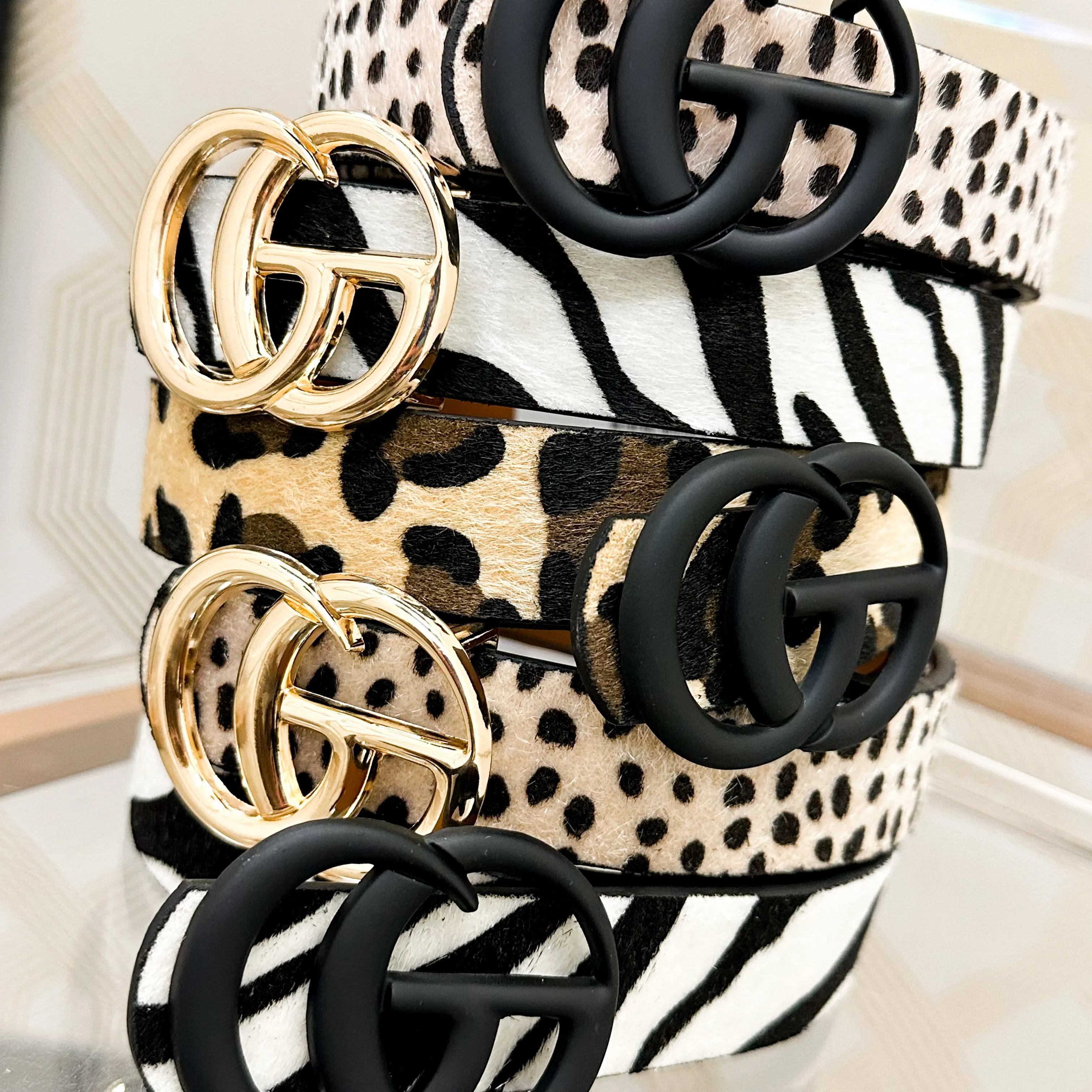 Fashion Printed Belts