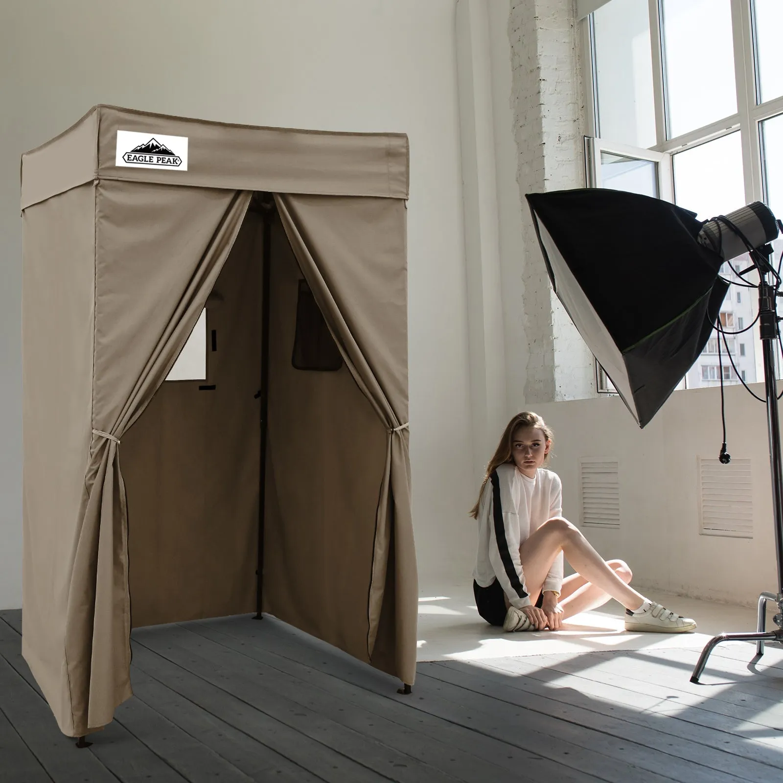 Flat Top 4x4 Pop-up Canopy Changing Room