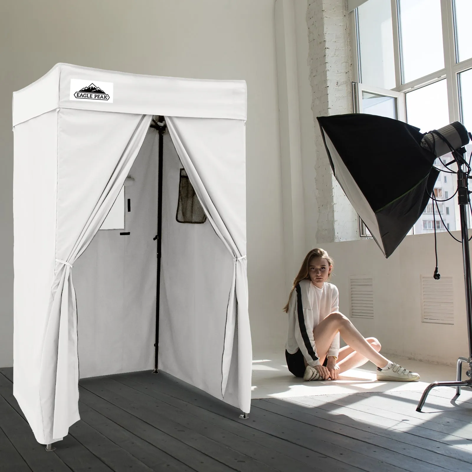 Flat Top 4x4 Pop-up Canopy Changing Room