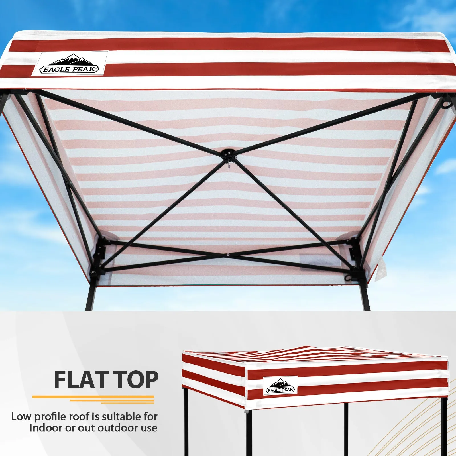Flat Top 4x4 Pop-up Canopy Changing Room