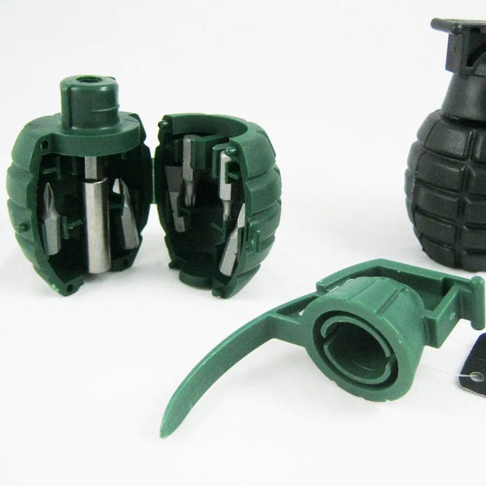 Grenade Screwdriver 7 in 1 Green Keychain Keyring GREAT for Gift !! *HOT ITEM*