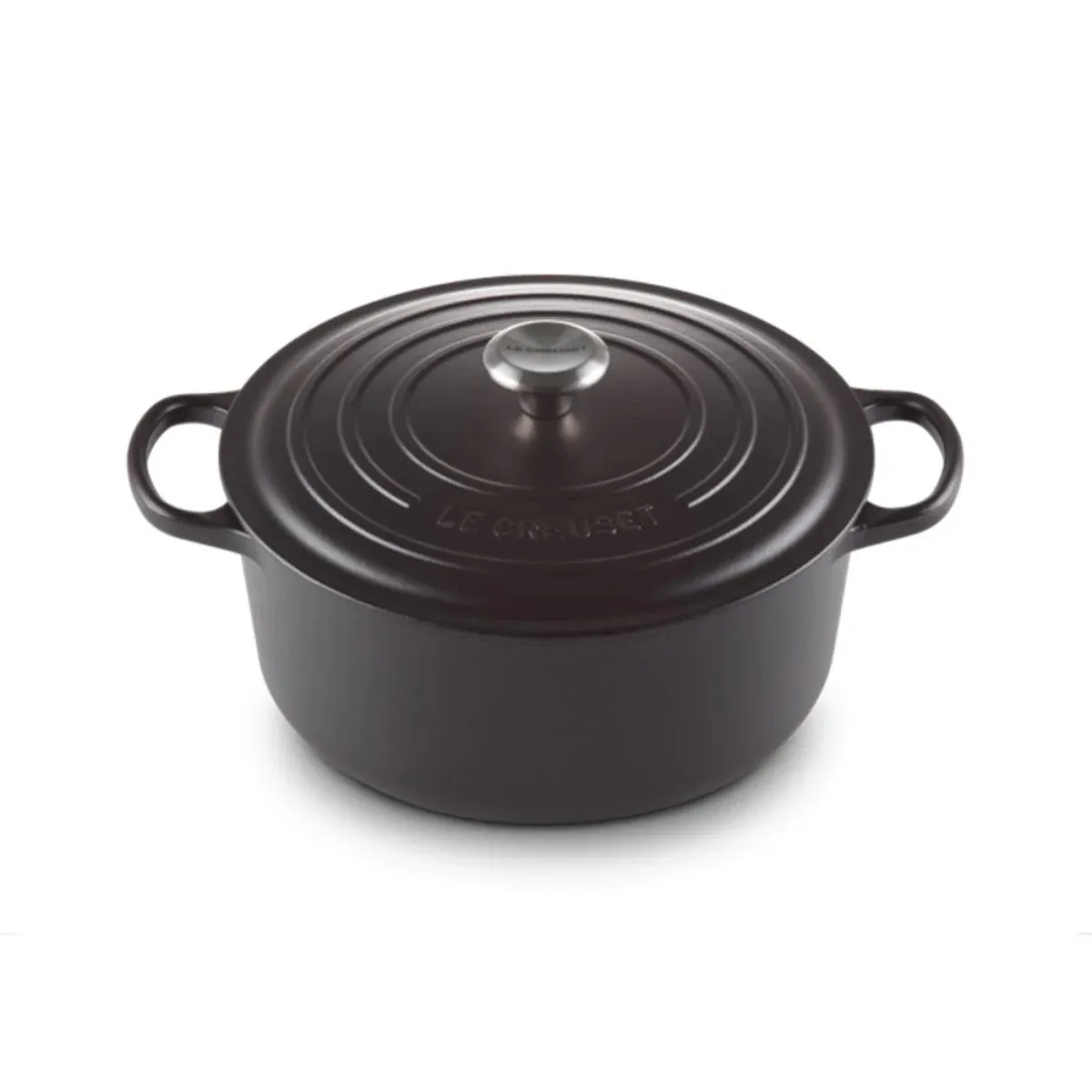 Le Creuset Signature Cast Iron Round Casserole Satin Black 28cm (6.7L)