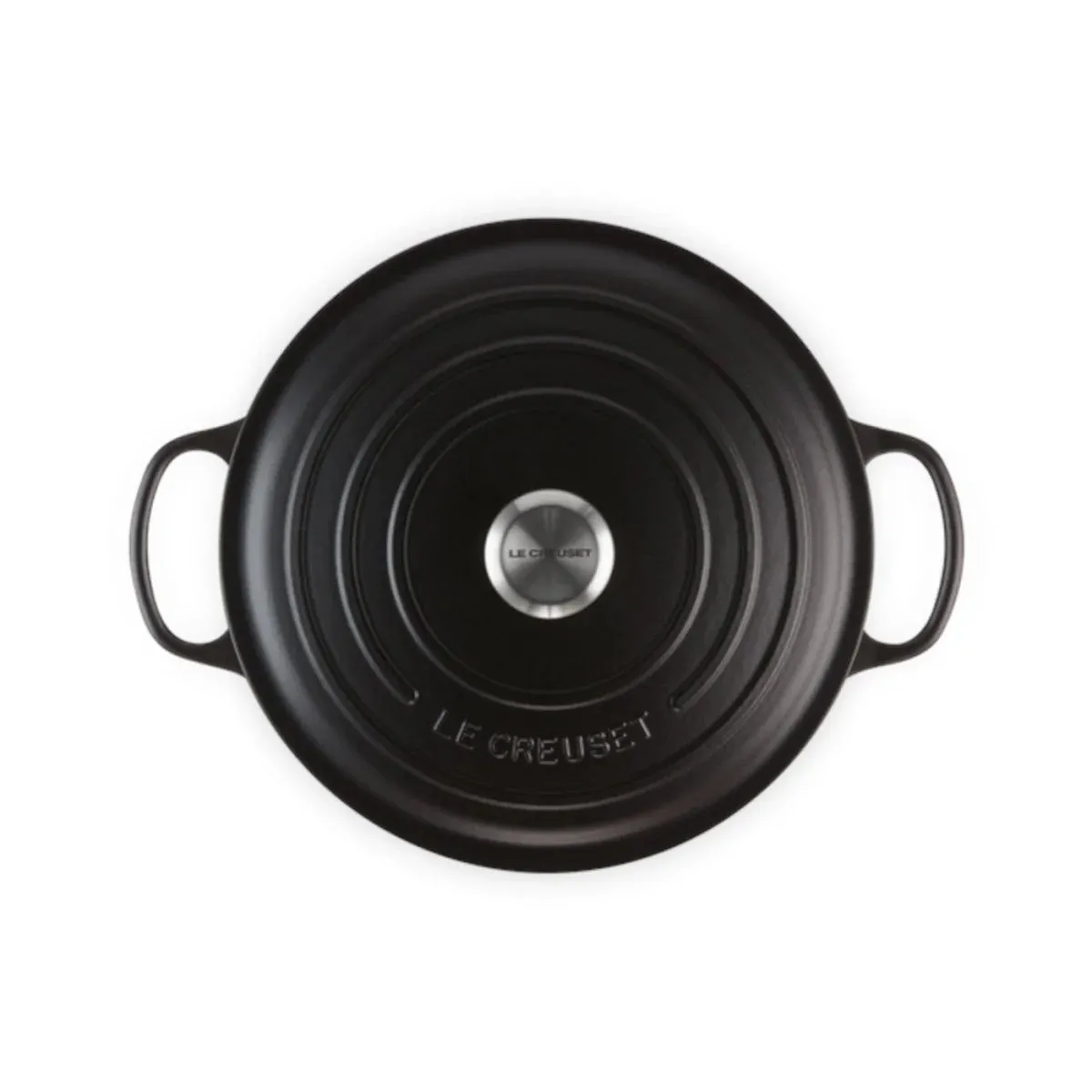 Le Creuset Signature Cast Iron Round Casserole Satin Black 28cm (6.7L)