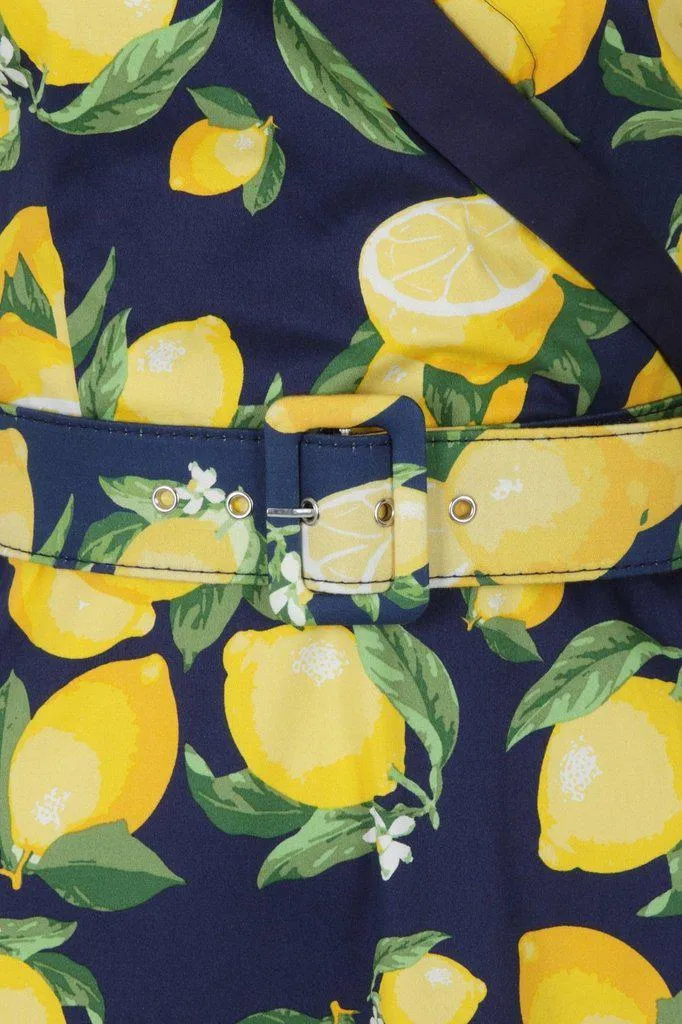 Lemon Swing Dress