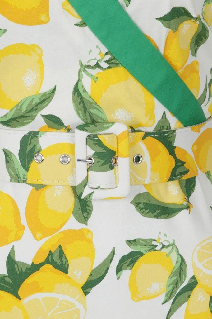Lemon Swing Dress