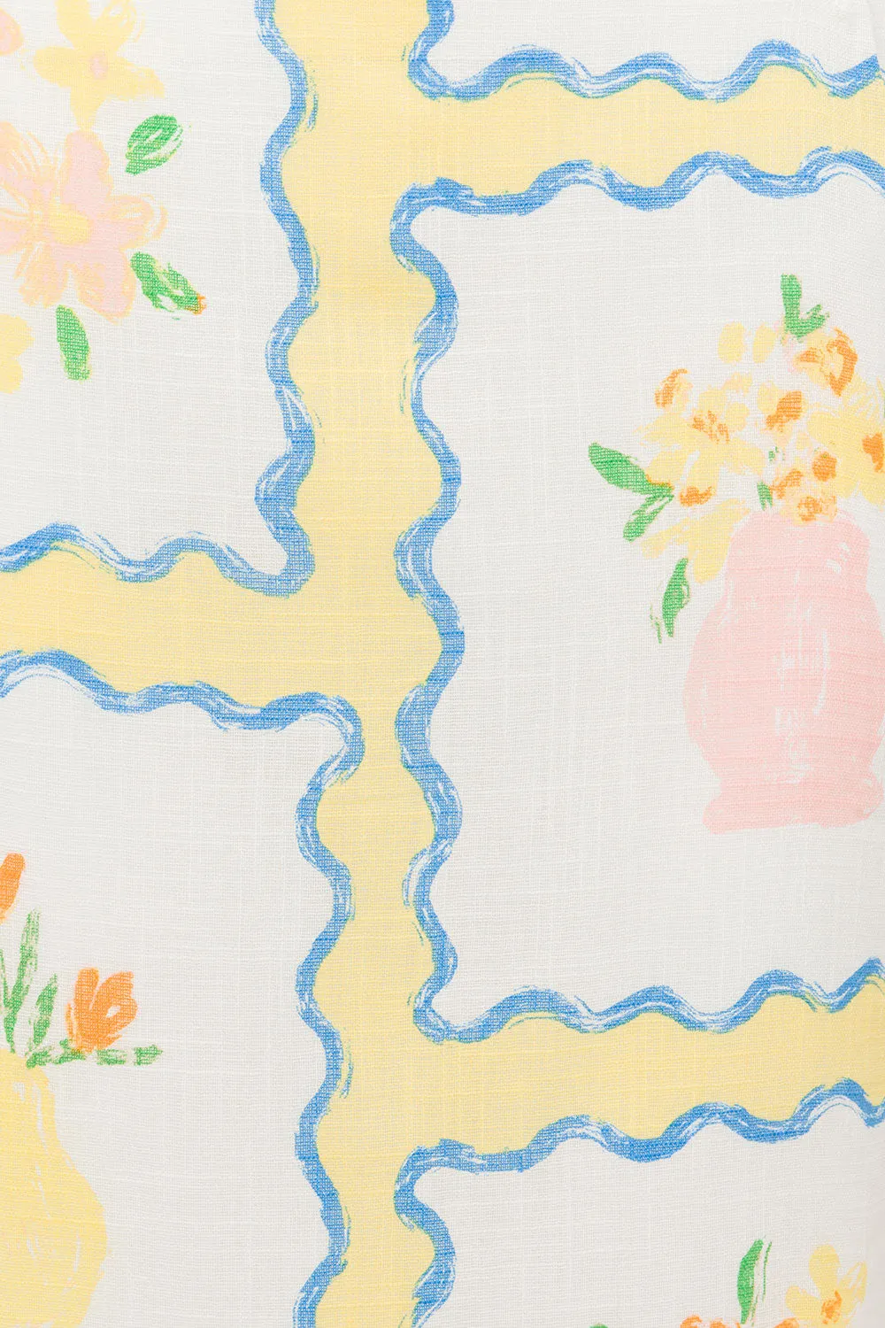 SAMPLE-Taleah Top - Flower Pots