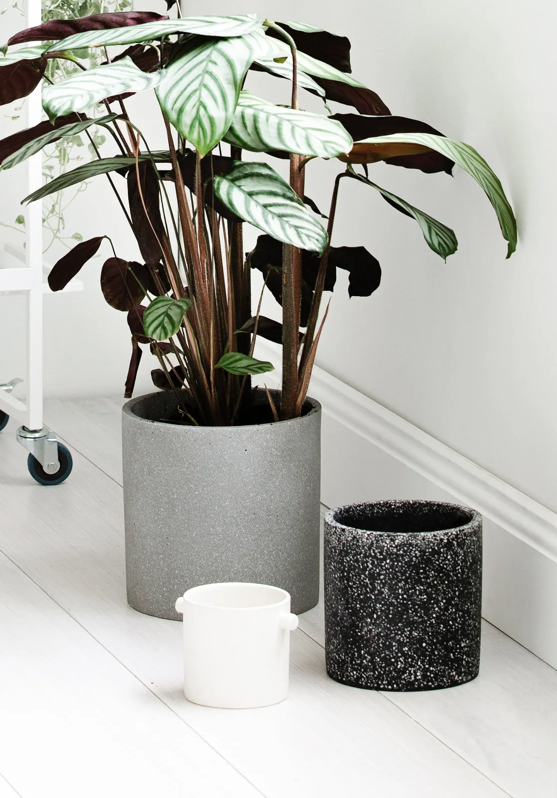 Terrazzo Pot - Black