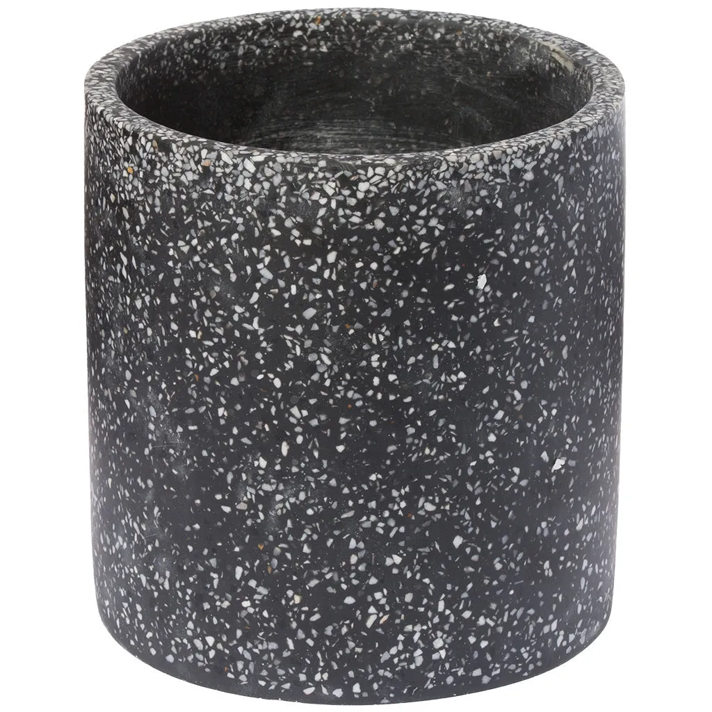 Terrazzo Pot - Black