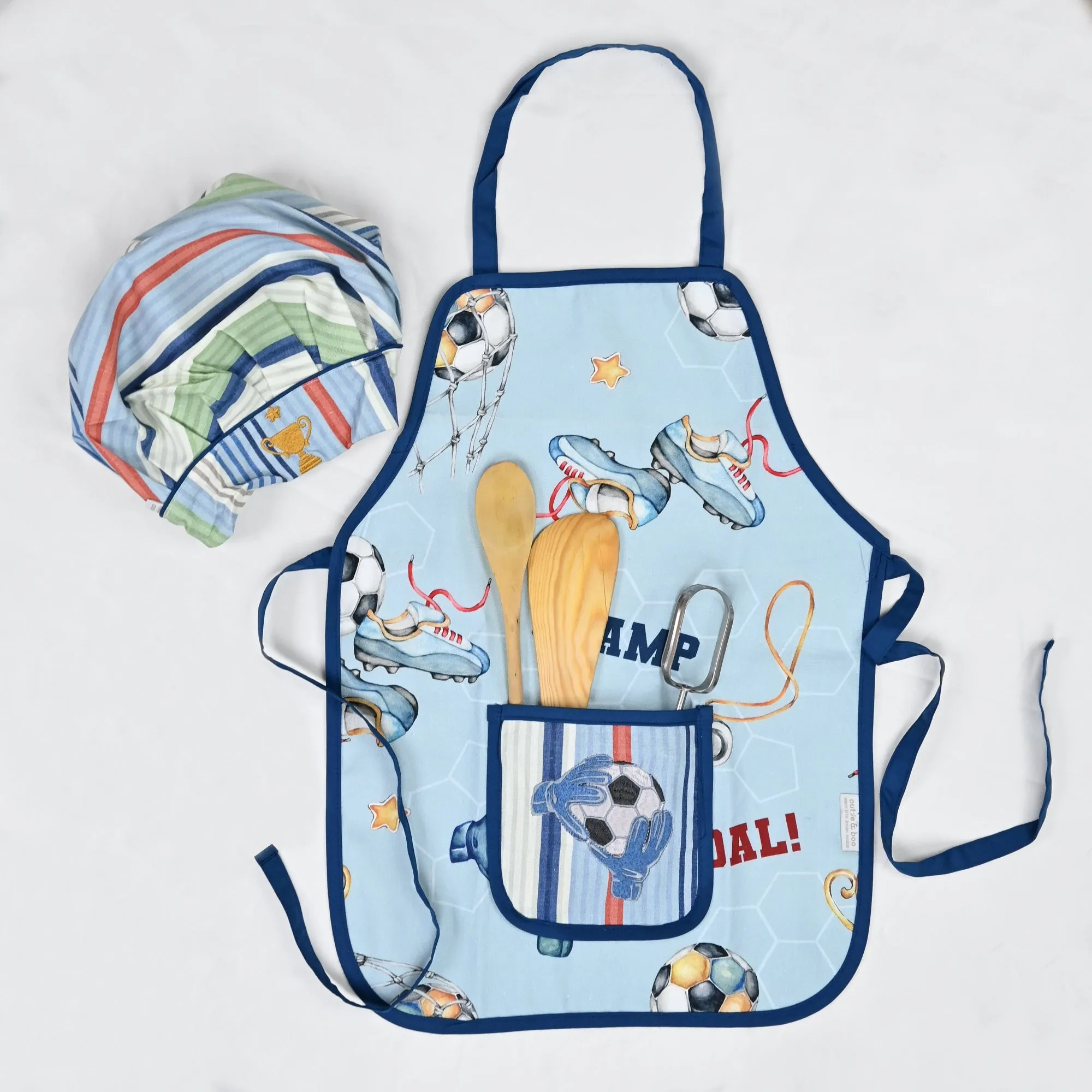 The Game Plan - Apron Set (Apron   Cap   Gloves)