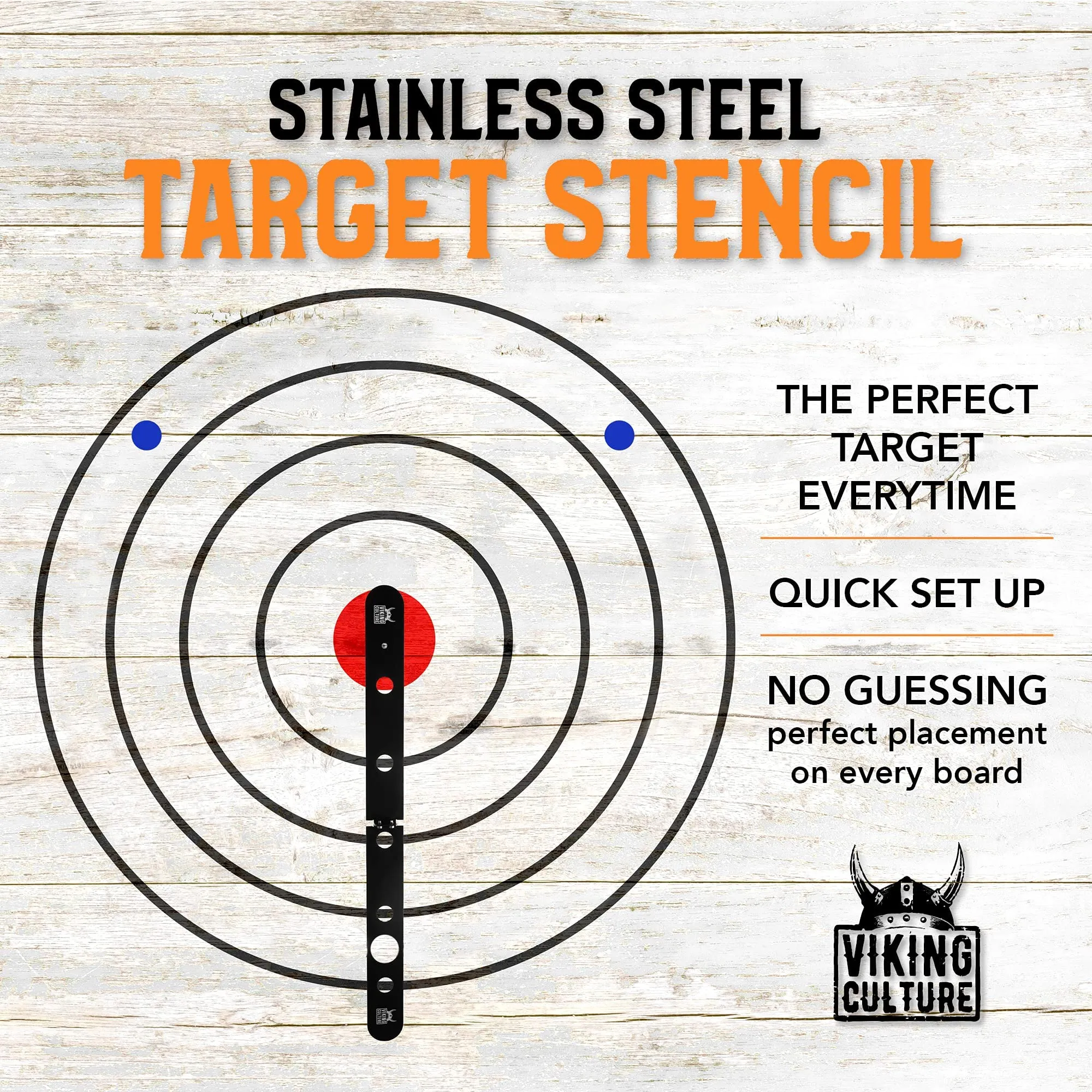 Tomahawk Throwing Axe - Set of 3 Throwing Axes and Tomahawks with Tactical Hatchet Sheath and Target Stencil - 11.1" Full Tang Metal Throwing Tomahawk, Axe Throwing Game