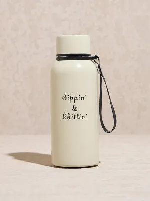 Westside Home Off -White Text Design Bottle  - 500 ml
