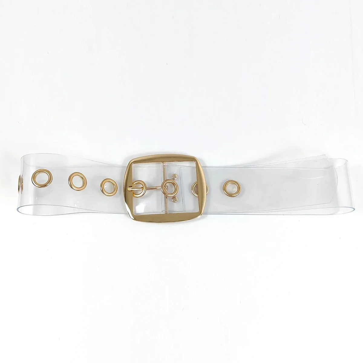 White Clear Belts