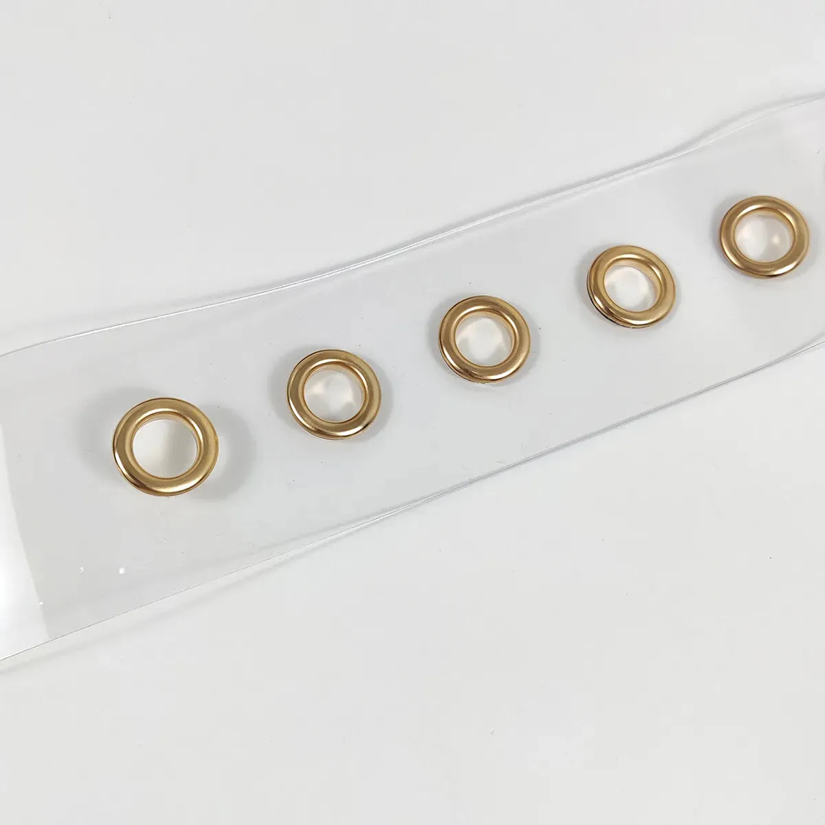 White Clear Belts