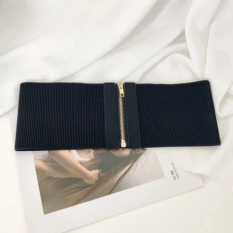 Wide Elastic Belts