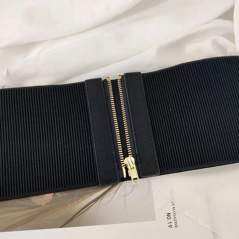 Wide Elastic Belts
